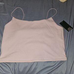 Wild Fable Pink Sleeveless Crop Camisole